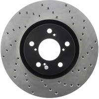 StopTech - StopTech Sport Cryo Cross Drilled Brake Rotor Front Left 128.40071CL - Image 3