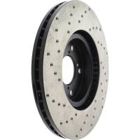 StopTech - StopTech Sport Cryo Cross Drilled Brake Rotor Front Left 128.40071CL - Image 5