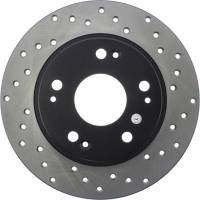 Stoptech - StopTech Sport Cryo Cross Drilled Brake Rotor Rear Left 128.40079CL - Image 5