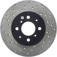 StopTech Sport Cross Drilled Brake Rotor Front Right 128.40085R