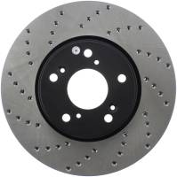 StopTech Sport Cross Drilled Brake Rotor Front Right 128.40086R