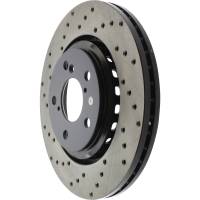 Stoptech - StopTech Sport Cryo Cross Drilled Brake Rotor Front Right 128.40092CR - Image 2