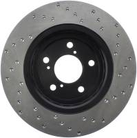 Stoptech - StopTech Sport Cross Drilled Brake Rotor Front Right 128.40092R - Image 2