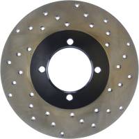 StopTech - StopTech Sport Cryo Cross Drilled Brake Rotor Front Left 128.42004CL - Image 4