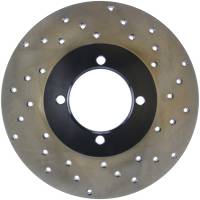 StopTech Sport Cross Drilled Brake Rotor Front Left 128.42004L