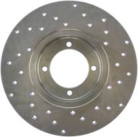 Stoptech - StopTech Sport Cross Drilled Brake Rotor Front Right 128.42004R - Image 2