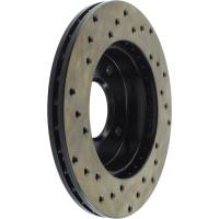 StopTech - StopTech Sport Cryo Cross Drilled Brake Rotor Front Left 128.42040CL - Image 4