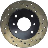 StopTech Sport Cross Drilled Brake Rotor Front Left 128.42040L