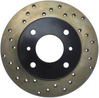 StopTech Sport Cross Drilled Brake Rotor Front Right 128.42040R