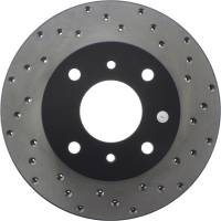 StopTech - StopTech Sport Cryo Cross Drilled Brake Rotor Front Left 128.42041CL - Image 2