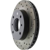 Stoptech - StopTech Sport Cryo Cross Drilled Brake Rotor Front Left 128.42041CL - Image 3