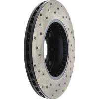 StopTech - StopTech Sport Cryo Cross Drilled Brake Rotor Front Left 128.42041CL - Image 5