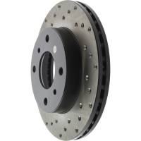 Stoptech - StopTech Sport Cryo Cross Drilled Brake Rotor Front Right 128.42041CR - Image 3