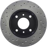 StopTech - StopTech Sport Cross Drilled Brake Rotor Front Left 128.42041L - Image 2