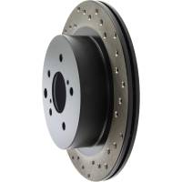 Stoptech - StopTech Sport Cryo Cross Drilled Brake Rotor Rear Left 128.42047CL - Image 5