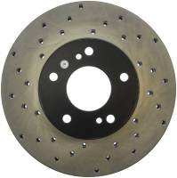 StopTech Sport Cross Drilled Brake Rotor Front Right 128.42050R