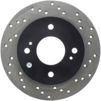 Stoptech - StopTech Sport Cross Drilled Brake Rotor Rear Left 128.42051L - Image 1