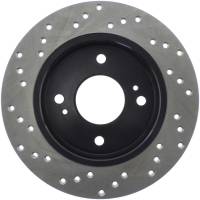 Stoptech - StopTech Sport Cross Drilled Brake Rotor Rear Left 128.42051L - Image 2