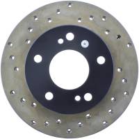 StopTech Sport Cross Drilled Brake Rotor Front Right 128.42057R