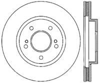 StopTech Sport Cross Drilled Brake Rotor Front Left 128.42069L