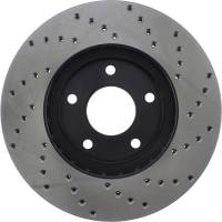 Stoptech - StopTech Sport Cryo Cross Drilled Brake Rotor Front Right 128.42071CR - Image 2