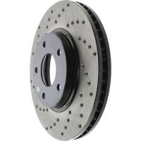 Stoptech - StopTech Sport Cryo Cross Drilled Brake Rotor Front Right 128.42071CR - Image 4