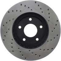 Stoptech - StopTech Sport Cross Drilled Brake Rotor Front Right 128.42071R - Image 2