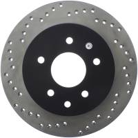 StopTech Sport Cross Drilled Brake Rotor Rear Right 128.42072R