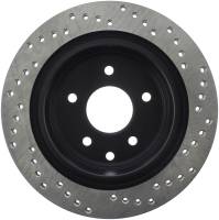 Stoptech - StopTech Sport Cross Drilled Brake Rotor Rear Right 128.42072R - Image 2