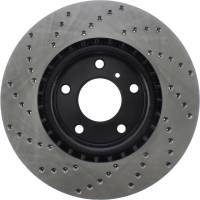 StopTech - StopTech Sport Cryo Cross Drilled Brake Rotor Front Left 128.42074CL - Image 2