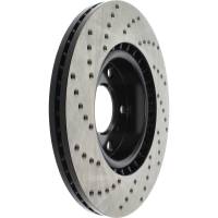 StopTech - StopTech Sport Cryo Cross Drilled Brake Rotor Front Left 128.42074CL - Image 4