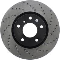 StopTech 8/02-03 Infiniti G35 Drilled Left Front Rotor - 128.42074L