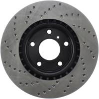 StopTech - StopTech Sport Cross Drilled Brake Rotor Front Left 128.42074L - Image 2