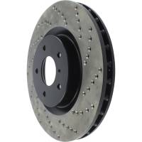 StopTech - StopTech Sport Cryo Cross Drilled Brake Rotor Front Left 128.42076CL - Image 4