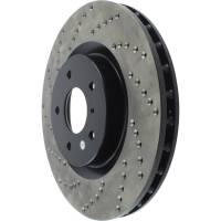 Stoptech - StopTech Sport Cryo Cross Drilled Brake Rotor Front Right 128.42076CR - Image 3