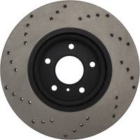 StopTech - StopTech Sport Cryo Cross Drilled Brake Rotor Front Left 128.42080CL - Image 2