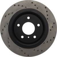 StopTech - StopTech Sport Cryo Cross Drilled Brake Rotor Front Left 128.42080CL - Image 4