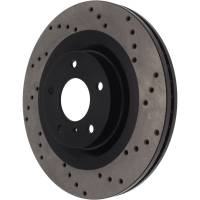 StopTech - StopTech Sport Cryo Cross Drilled Brake Rotor Front Left 128.42080CL - Image 5