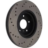 Stoptech - StopTech Sport Cryo Cross Drilled Brake Rotor Front Right 128.42080CR - Image 4