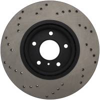 StopTech - StopTech Sport Cross Drilled Brake Rotor Front Left 128.42080L - Image 2