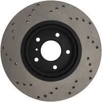 StopTech Sport Cross Drilled Brake Rotor Front Right 128.42080R