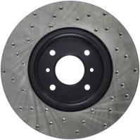 StopTech - StopTech Sport Cross Drilled Brake Rotor Front Left 128.42083L - Image 2