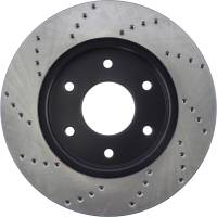 StopTech - StopTech Sport Cryo Cross Drilled Brake Rotor Front Left 128.42084CL - Image 2