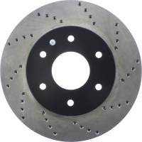 StopTech - StopTech Sport Cryo Cross Drilled Brake Rotor Front Left 128.42084CL - Image 3