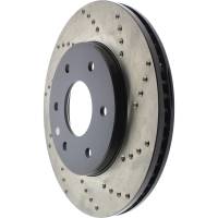 StopTech - StopTech Sport Cryo Cross Drilled Brake Rotor Front Left 128.42084CL - Image 4