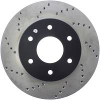 StopTech Sport Cross Drilled Brake Rotor Front Right 128.42084R