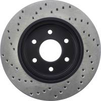 StopTech - StopTech Sport Cryo Cross Drilled Brake Rotor Front Left 128.42085CL - Image 3