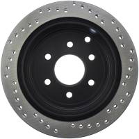 Stoptech - StopTech Sport Cross Drilled Brake Rotor Rear Right 128.42087R - Image 2