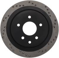 StopTech Sport Cross Drilled Brake Rotor Rear Right 128.42088R