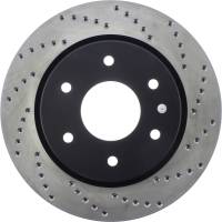 StopTech - StopTech Sport Cryo Cross Drilled Brake Rotor Front Left 128.42090CL - Image 2